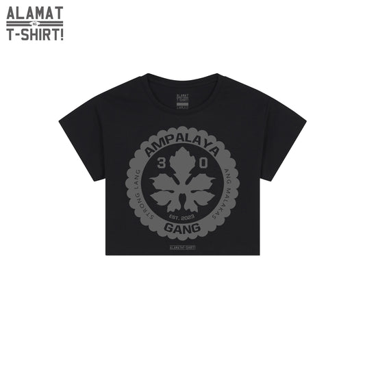 Ampalaya Gang Alamat Ng T-Shirt Special Edition Classic Logo Crop Top