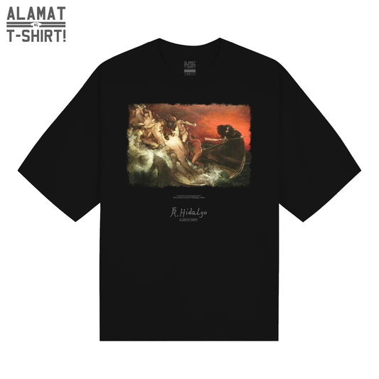 Félix Resurrección Hidalgo's La barca de Aqueronte Pro Club Inspired Tee