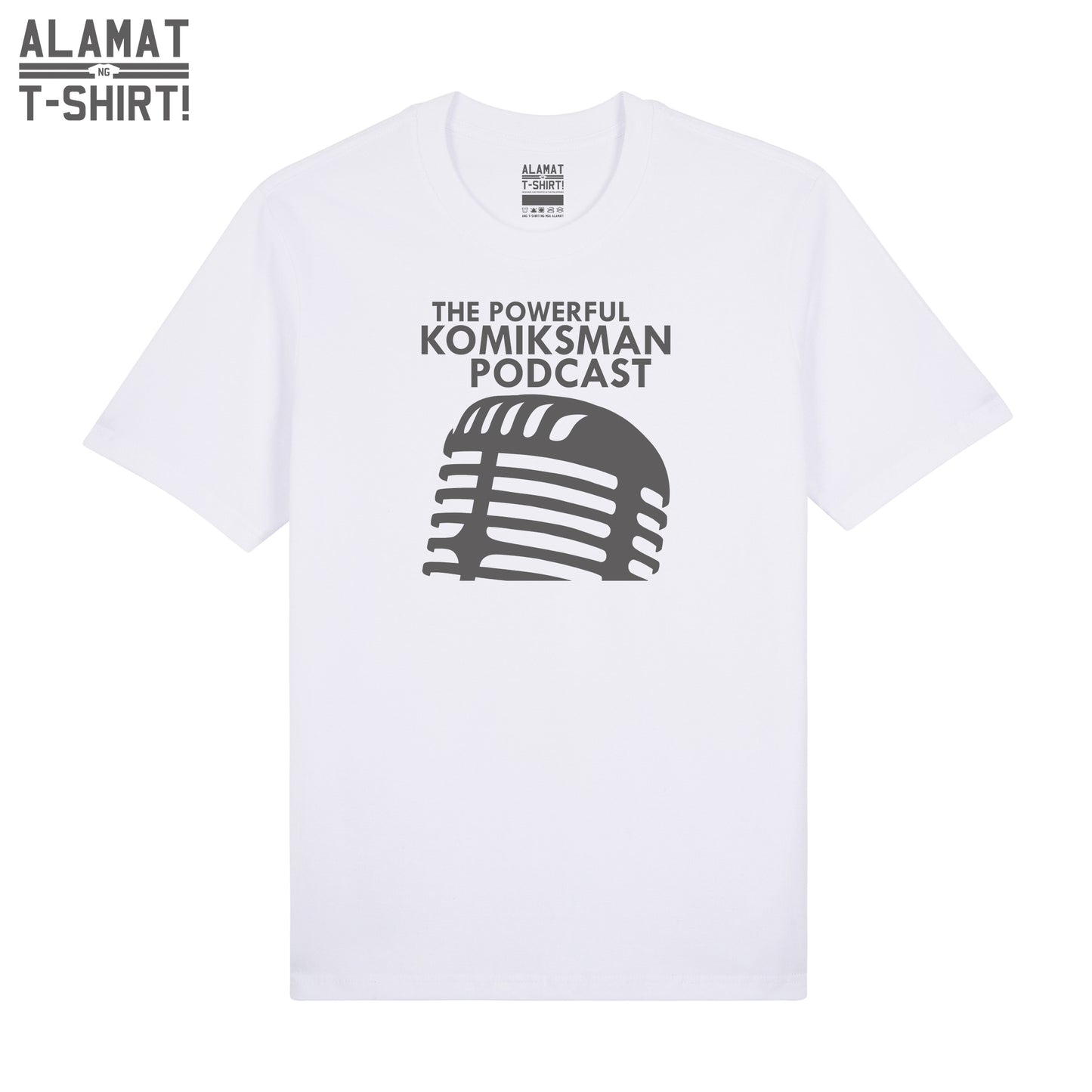 The Powerful Komiksman Podcast Logo - Alamat ng T-Shirt Komiksman Collection Premium Tee