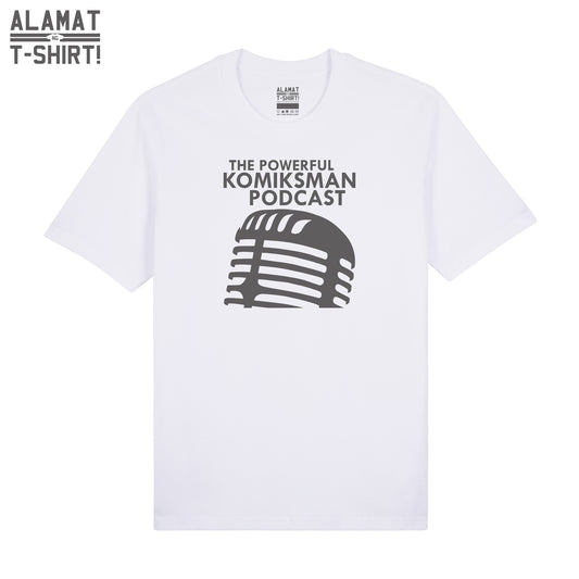 The Powerful Komiksman Podcast Logo - Alamat ng T-Shirt Komiksman Collection Premium Tee