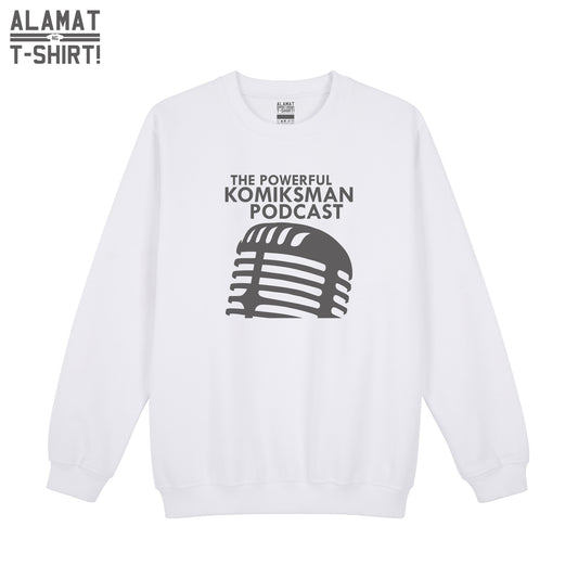 The Powerful Komiksman Podcast Logo - Alamat ng T-Shirt Komiksman Collection Sweatshirt