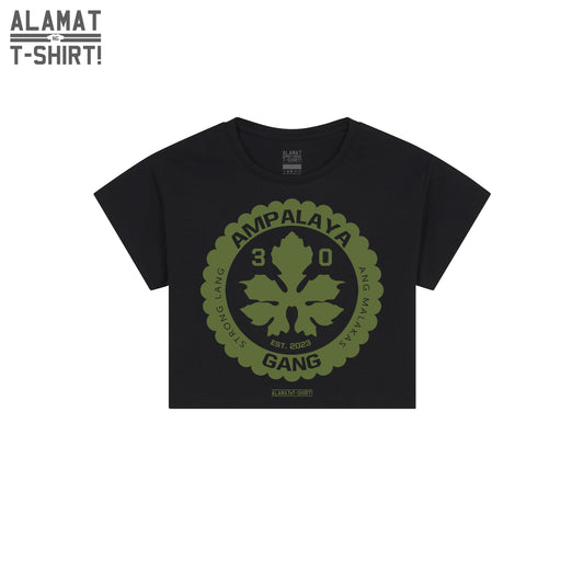 Ampalaya Gang Classic Logo Crop Top