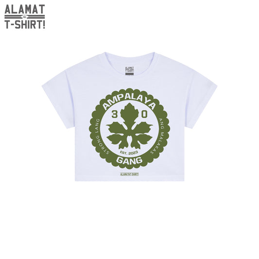 Ampalaya Gang Classic Logo Crop Top