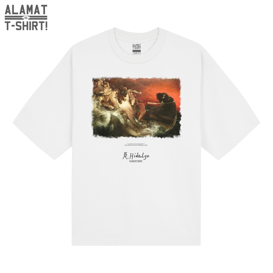 Félix Resurrección Hidalgo's La barca de Aqueronte Pro Club Inspired Tee