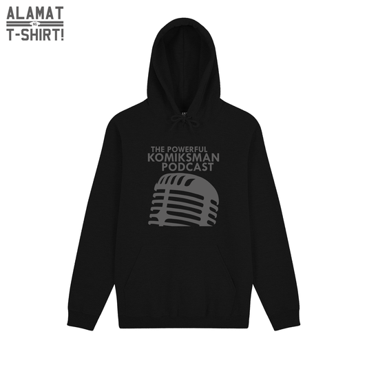 The Powerful Komiksman Podcast Logo - Alamat ng T-Shirt Komiksman Collection Hoodie