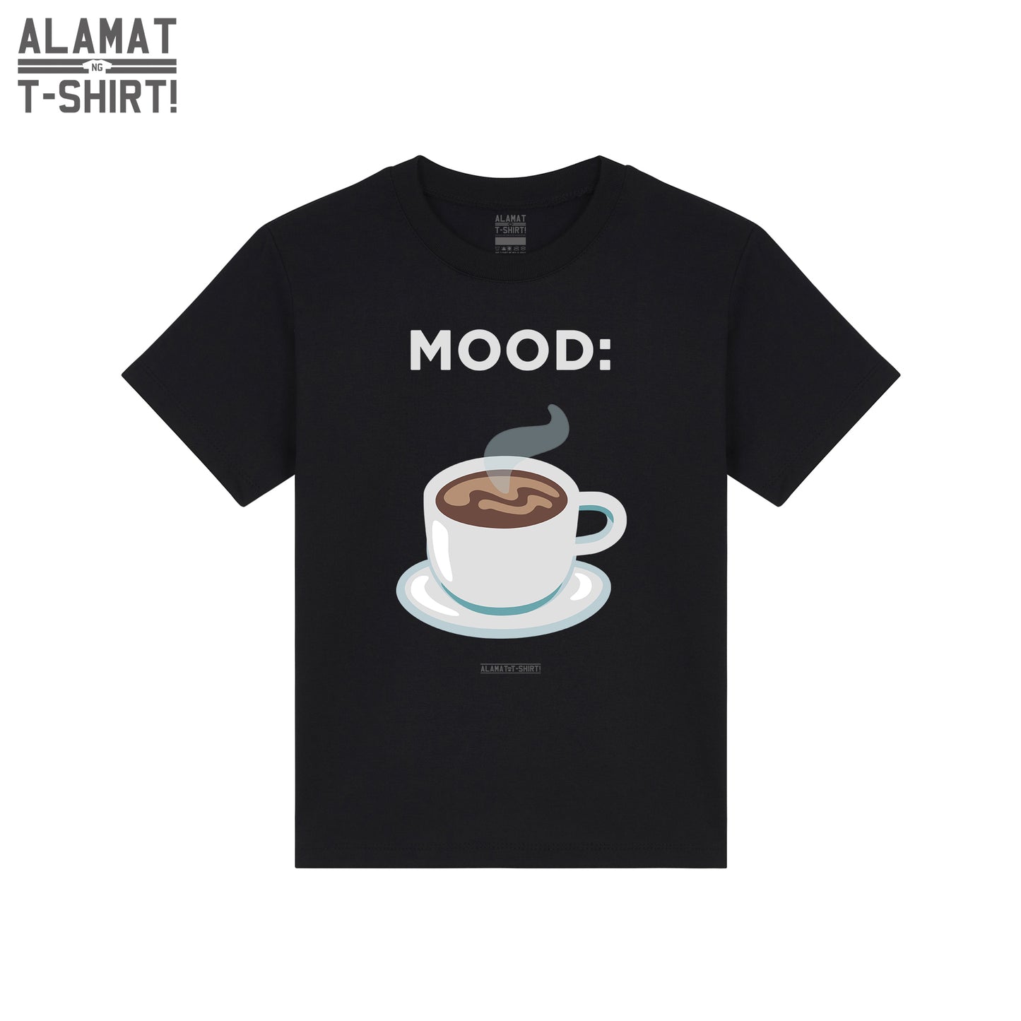 MOOD: Coffee Emoji  Kids Shirts