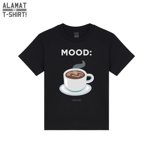 MOOD: Coffee Emoji  Kids Shirts